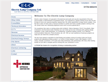 Tablet Screenshot of elc-ltd.com